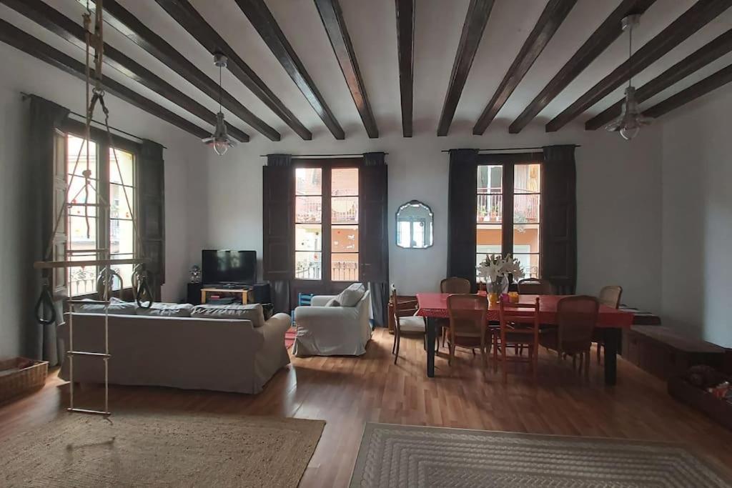 Small Room In Sants With Huge Terrace Barcellona Esterno foto